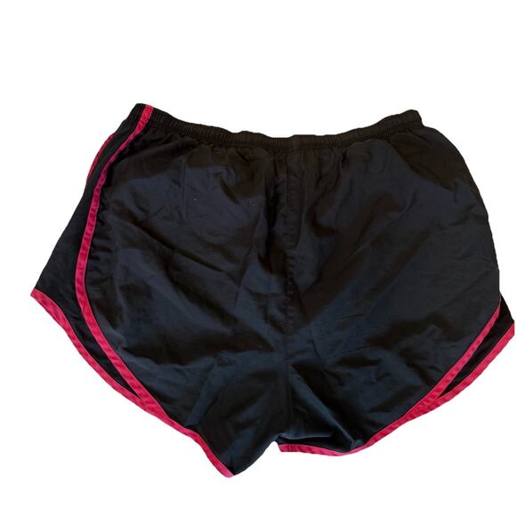 Nike Dri-FIT Running Shorts Women’s Size M Black Pink Trim Lightweight Athletic - Picture 5 of 5
